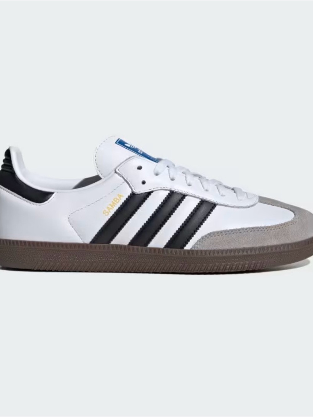 adidas Samba Classic White Black Gray